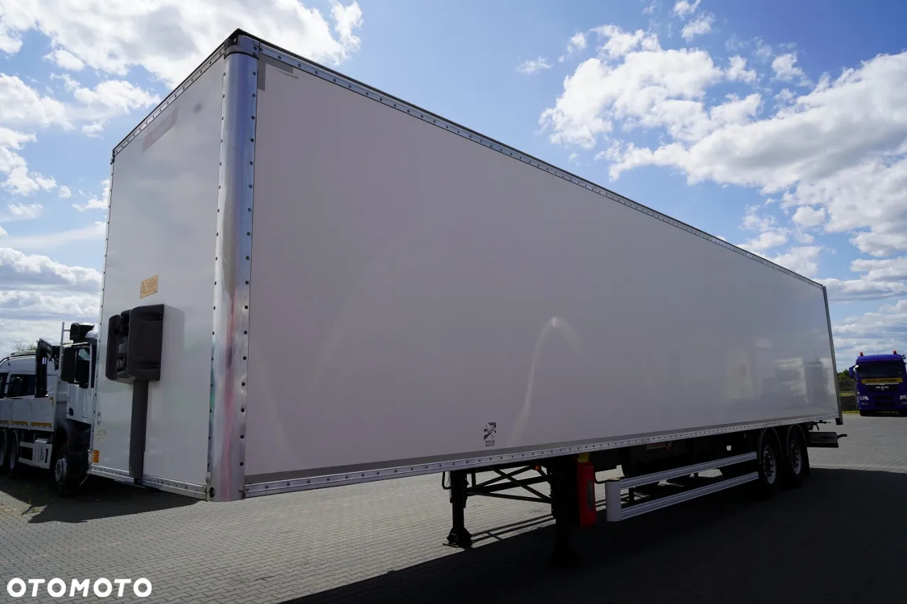 Fruehauf KONTENER / KOFFER / OSIE SAF / 2 OSIE   / MOCNA PODŁOGA: SZYNA DESKA - 2