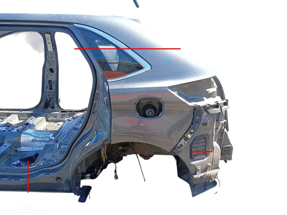 BŁOTNIK LEWY TYŁ FORD EDGE II LAK: J7 (15-18) - 1