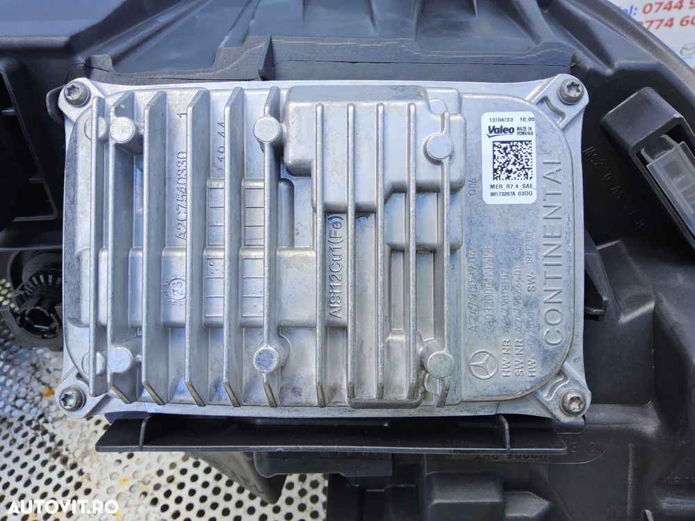 Modul Far Mercedes w177 Gla GLE CLE X253 SPRINTER W907 W205 X118 C118 COD A2479003904 x156 w247 droser balast calculator - 1