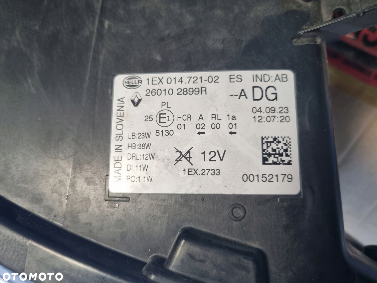 RENAULT TRAFIC TRAFIK III LIFT IV LAMPA PRAWA PRZÓD FULL LED 260102899 NOWA - 4