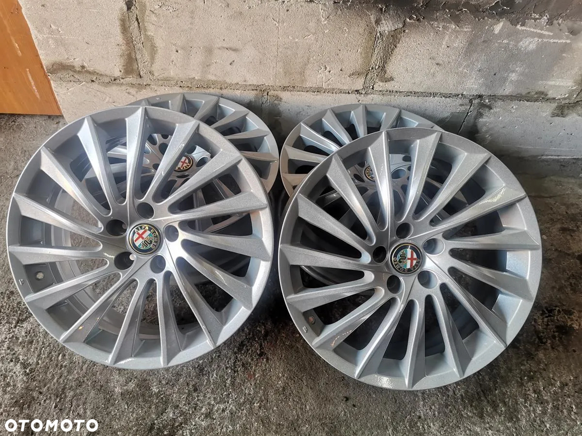 ALU FELGI ALFA ROMEO GIULIETTA R18 5X110 ET41 7,5J JAK NOWE! - 7