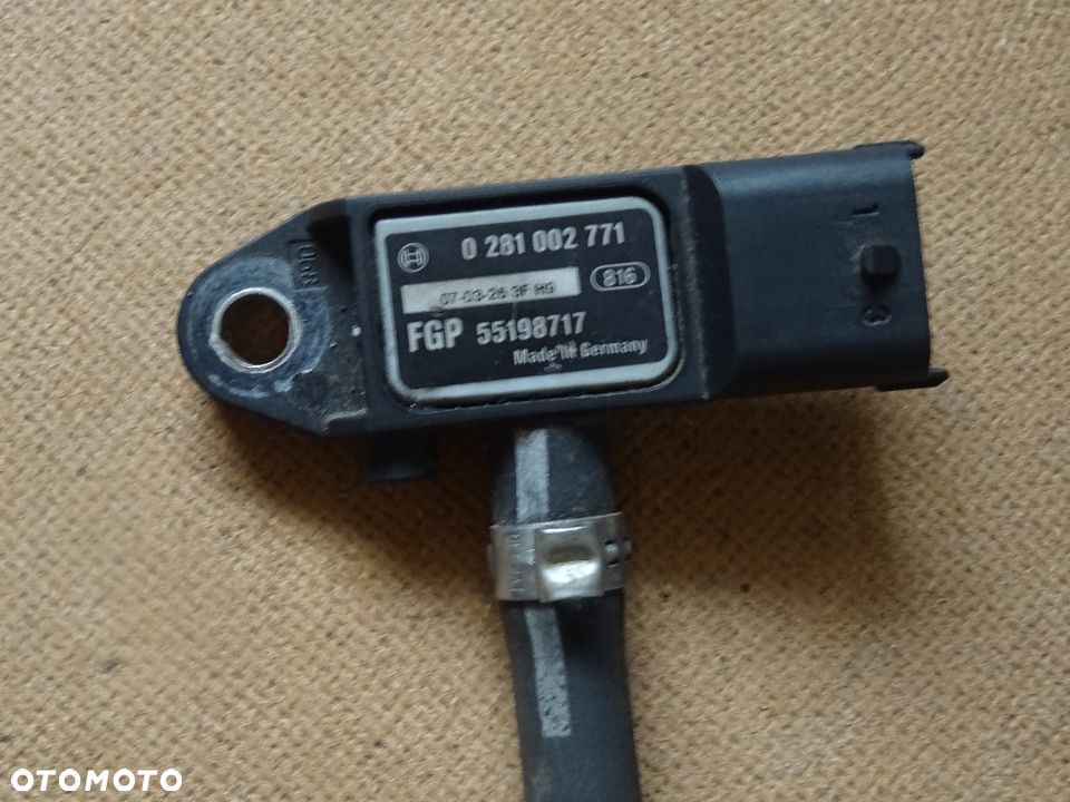 OPEL VECTRA C SIGNUM ALFA SAAB 3,0 1,9  CZUJNIK CIŚNIENIA SPALIN RÓŻNICY CIŚNIEŃ ZAPCHANIA DPF - 1