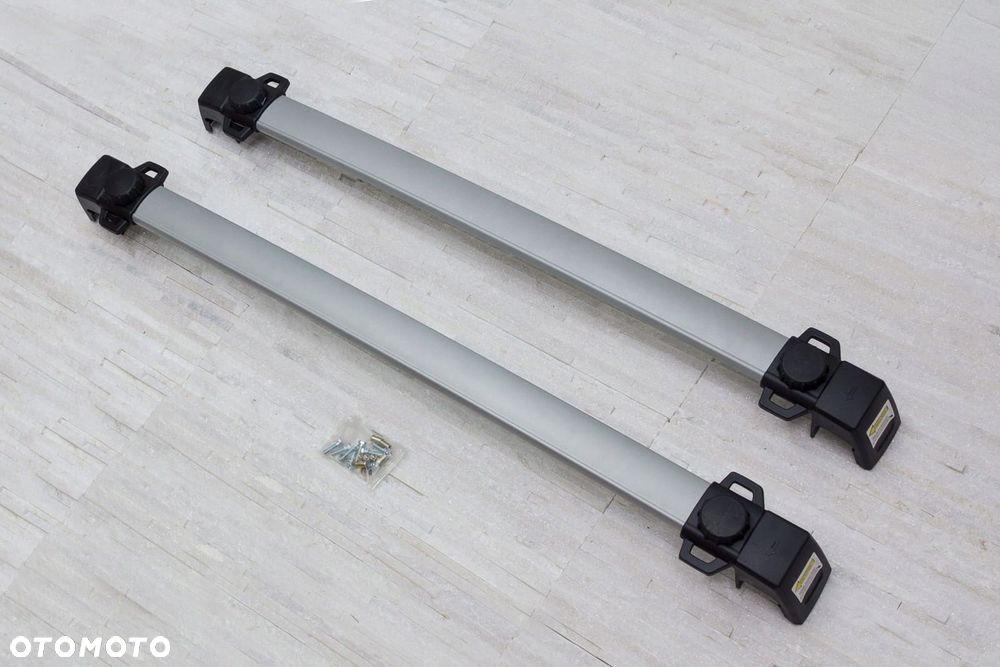 mitsubishi asx 2010+ srebrne belki do relingów - 5