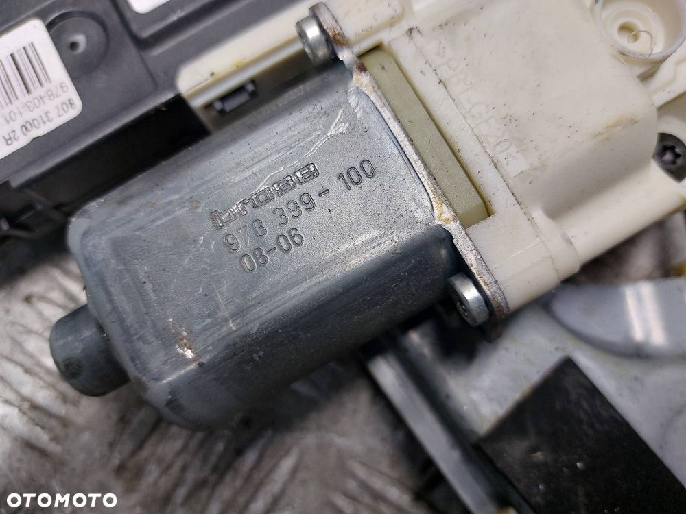 MECHANIZM PODNOŚNIK SZYBY LEWY PRZÓD RENAULT LAGUNA III 807310002R - 3