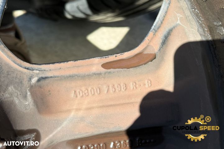 Jante cu anvelope 225/45/R19 7.0JX19 ET40 403007598R 403004369R Renau - 6