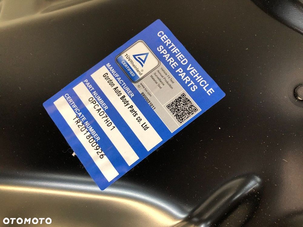 Opel Corsa D 2006-2014 Maska pokrywa silnika OCYNK MASTYKA JAKOŚĆ PC - 7