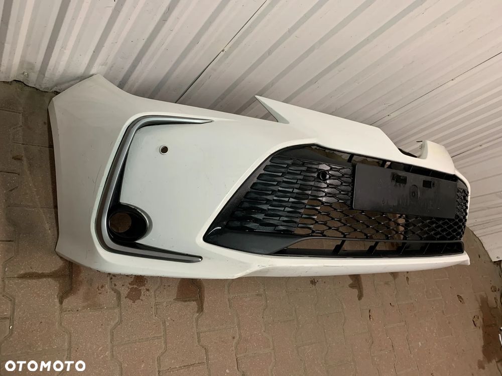 TOYOTA COROLLA E21 SEDAN LIFT 2022- ZDERZAK PRZOD PRZEDNI KRATKA ATRAPA GRILL LISTWA NAKŁADKA RAMKA NA HALOGEN - 2