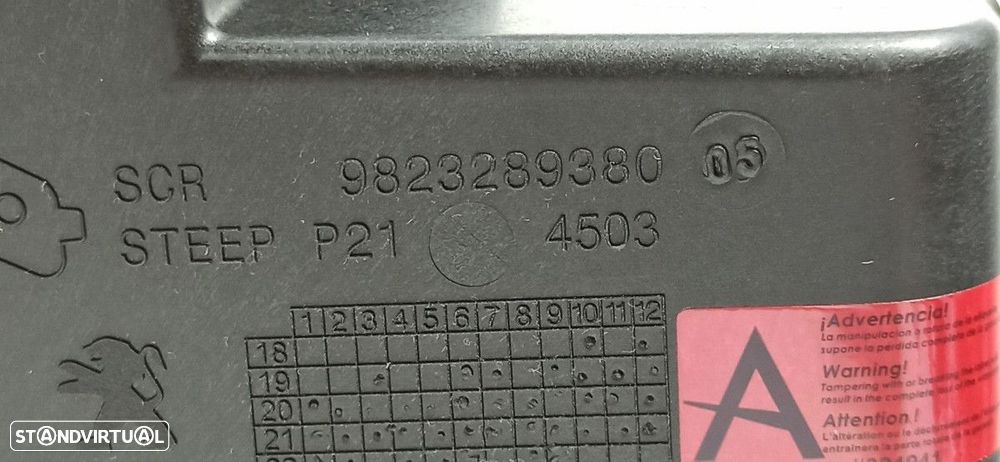 TAMPA DE COMBUSTÍVEL PEUGEOT 208 - 2