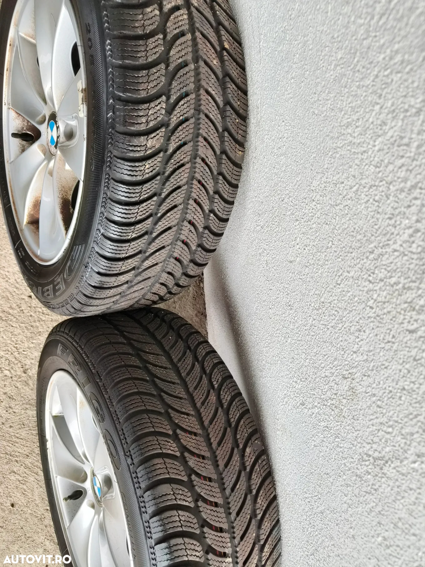 Set jante aliaj BMW Style 155 7jEt 34 cu anvelope 205/55/16 doua dot 2019 doua 2022 - 9