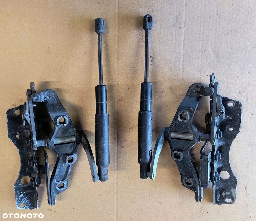 W221 zawias amortyzator maski lewy prawy S klasa Mercedes