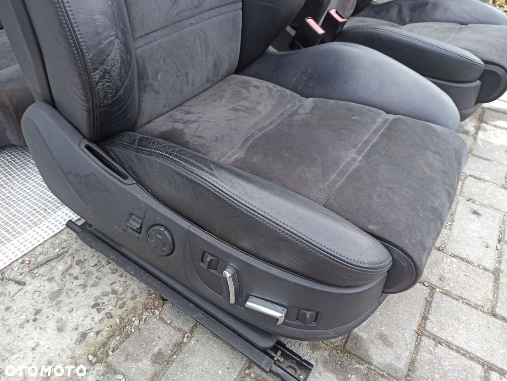AUDI A8 S8 D3 FOTELE KOMPLET SPORT ALCANTARA ELEKTR GRZANE BOCZKI BO - 7