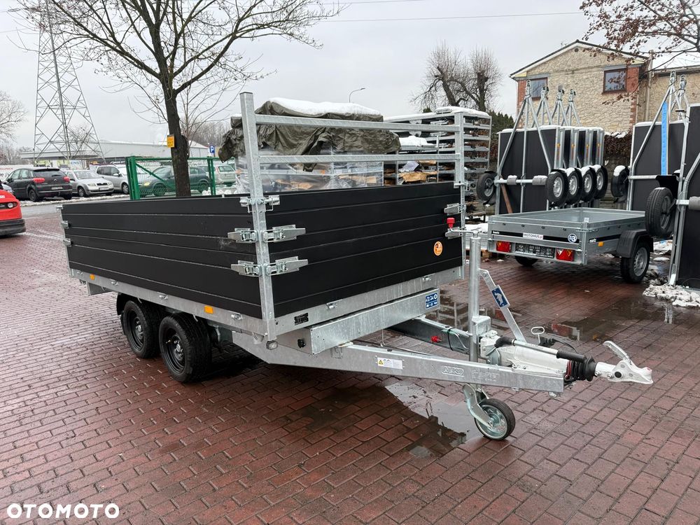 Saris Przyczepa Kiprowana Saris Tipper K3 356x184x35 + nadstawki 30 cm 3500 kg dostawa pod dom Częstochowa - 10
