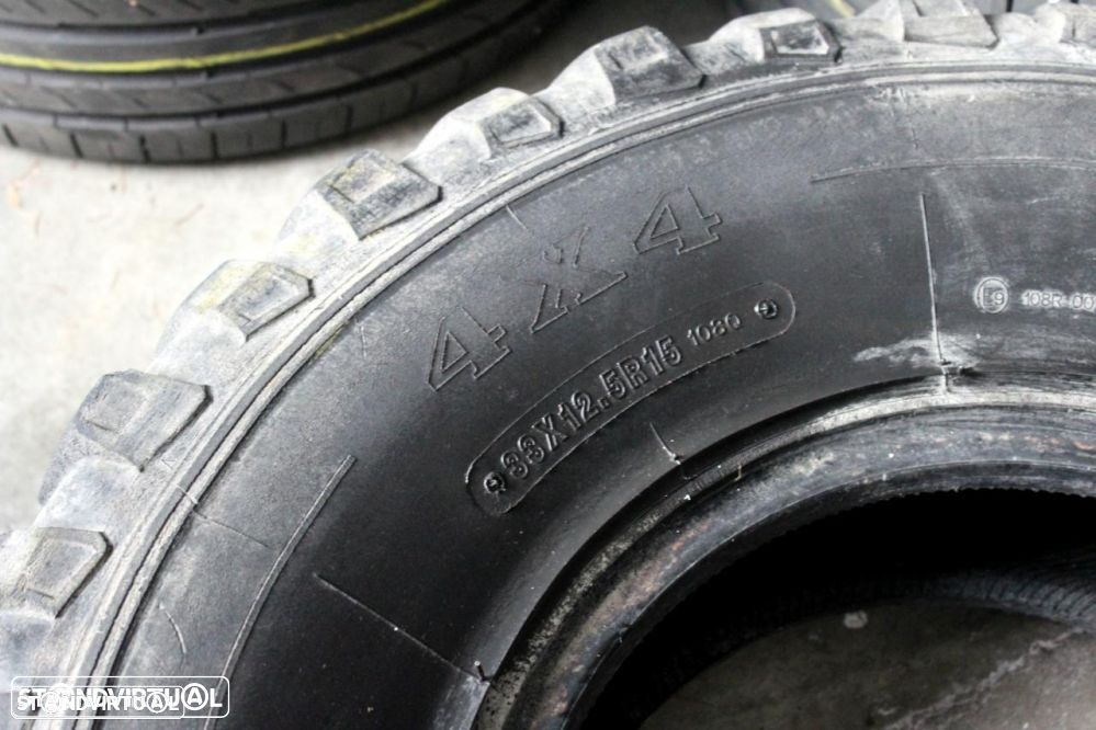 2 Pneus 33x12.5R15 Fedima Trial 108Q 4X4 com + de 50% de Piso - 5
