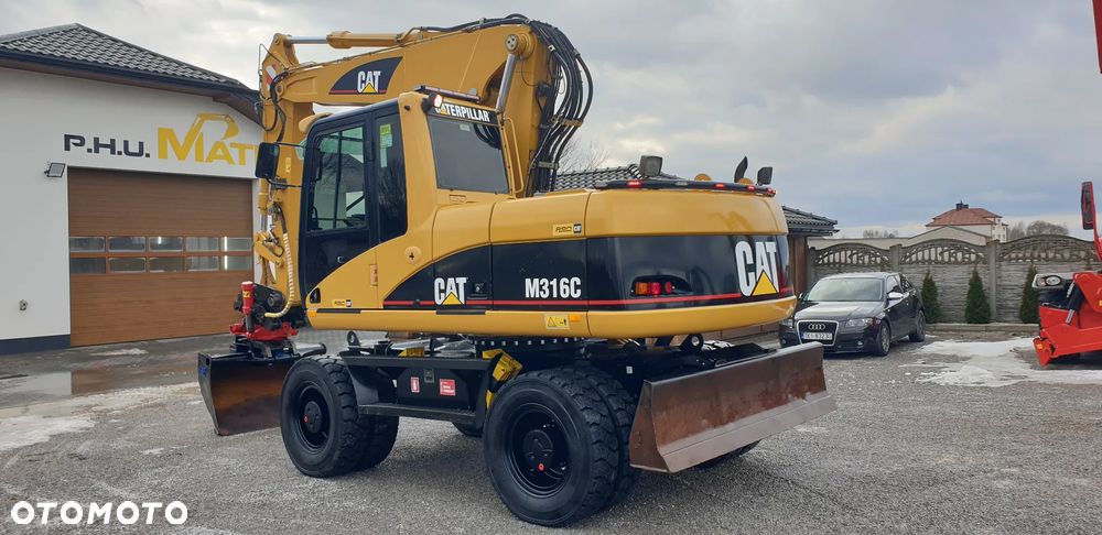 Caterpillar CAT 316C rok 2005 rototilt sprowadzony 7340mtg. - 2