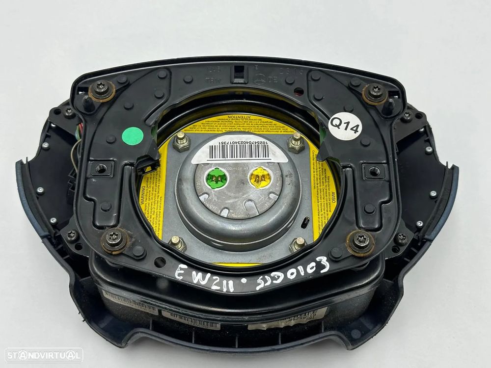 Airbag Passageiro / Condutor / Cintos Frente - Mercedes E W211 (2002) - 6