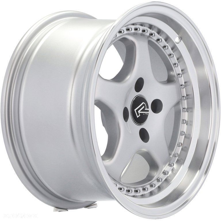 4x Felgi 14 4x100 m.in. do VW Golf II Jetta BMW E30 E21 HONDA CRX Civic IV V VI Rant - BK660 - 6