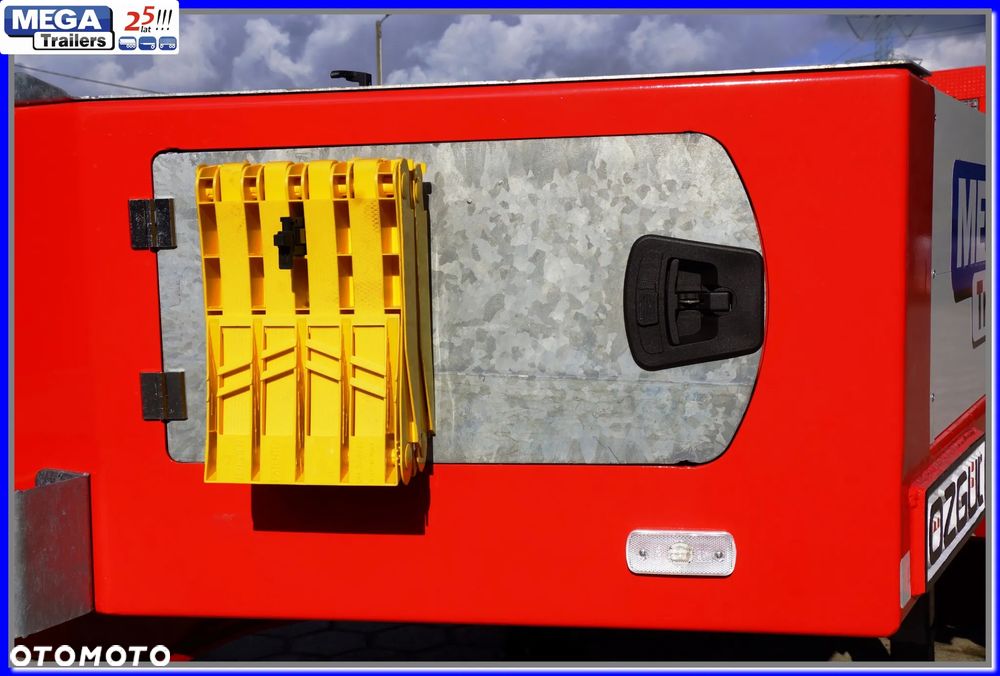 Mega Nisko-podłogowa 3 osie, 18,60 m dł., ZAGŁEBIENIA NA KOŁA pod maszyny leśne i budowlane !!! - 19
