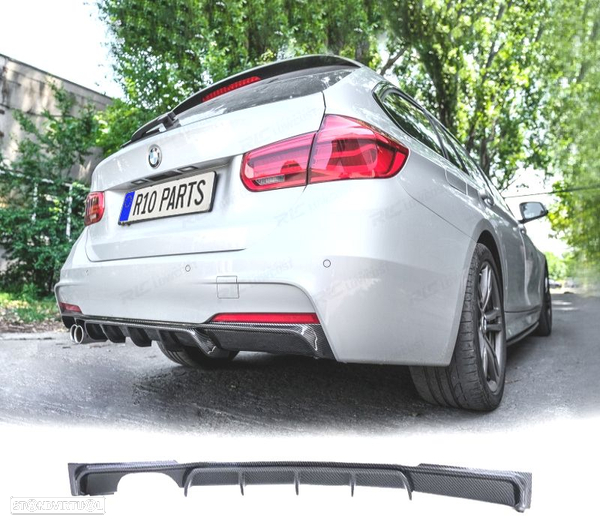 DIFUSOR BMW F30 F31 11-15 LOOK M PERFORMANCE CARBONO