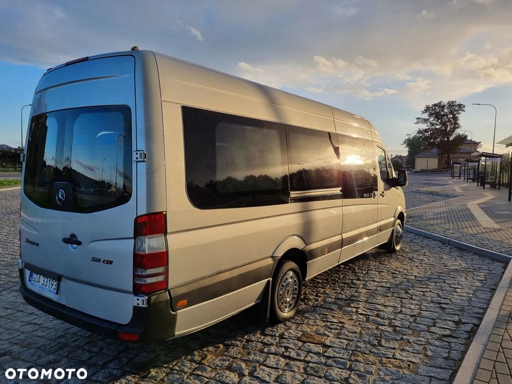 Mercedes-Benz Sprinter 518 ***21 miejsc ***3,0 CDI V6*** SALON POLSKA***Klimatyzacja***Webasto***Perfekcyjny Stan - 5