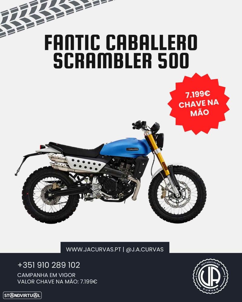 Fantic Caballero SCRAMBLER 500 (CAMPANHA EM VIGOR) - 1