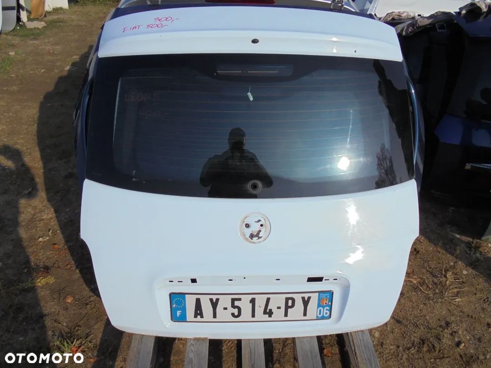 FIAT 500 KLAPA TYŁ - 1