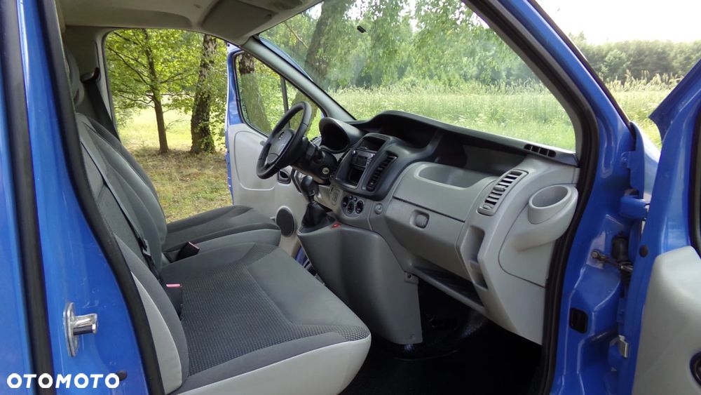 Opel VIVARO 2.0 115KM * LONG * KLIMA * BRYGADÓWKA 6 OSÓB ! SERWIS ! - 9