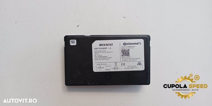 Modul senzori parcare 282754595R Renault Megane 4 [2016 - 2020] - 1