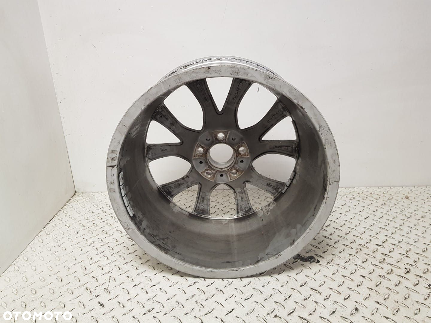 ŁADNA ORYGINALNA FELGA ALUMINIOWA ALUFELGA BMW X5 F15 9.0 X 19 5X120 ET48 6853953 - 3