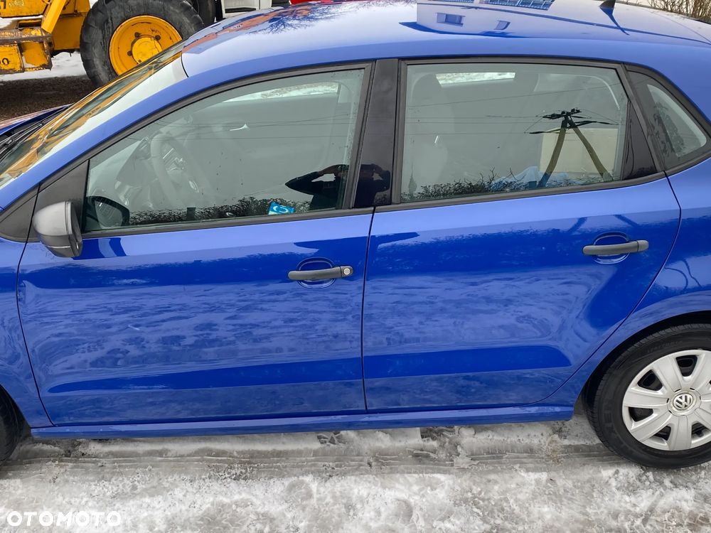 VW POLO 6R 09- Drzwi LEWE TYŁ TYLNE 5-drzwi LD5E - 1