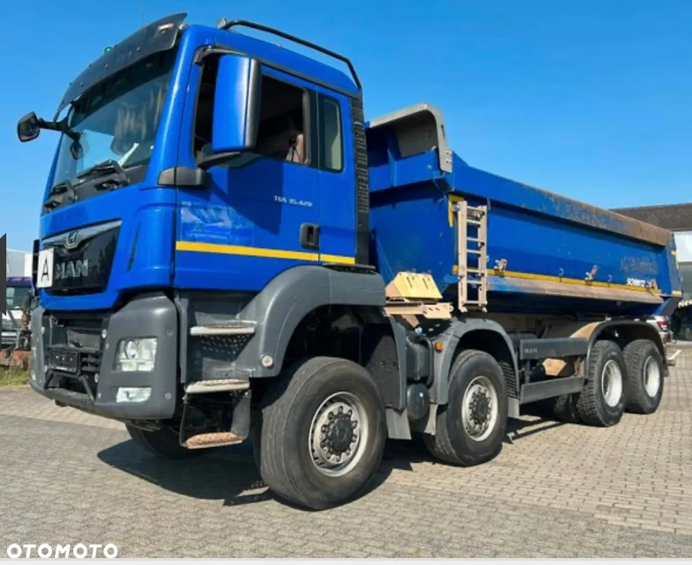 MAN TGS 35.420 WYWROTKA MULDA 8X6 - 2