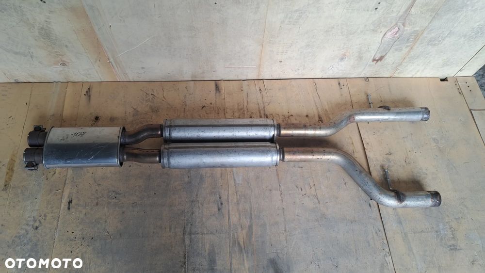 Jaguar XF GX63 tłumik rury rura łącznik tłumika tłumik środkowy układ wydechowy wydech - 1
