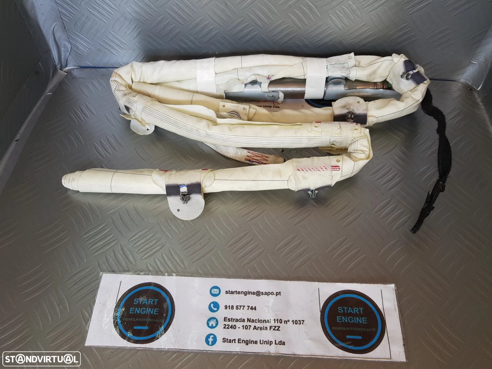 Cortina do Airbag Teto Renault Megane IV modelo em carro 2017-2022 - 2