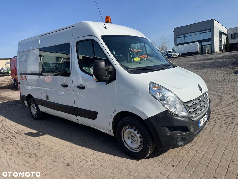 Renault Master 2013r. 6osob Brygadówka KLIMATYZACJA L2H2 - 6