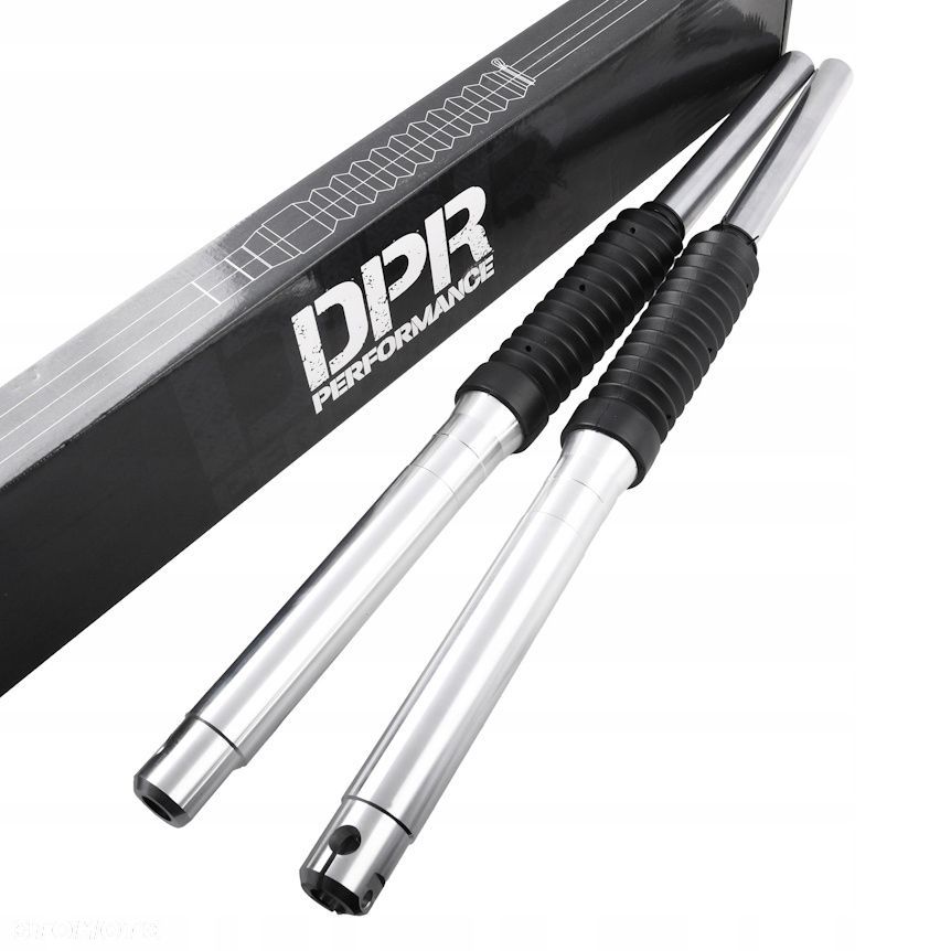 amortyzatory teleskopy simson s51 s70 s53 s50 krótkie aluminiowe 2 szt - 1