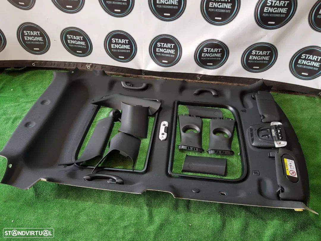 Forro do teto cupula preto Mini Cooper F55 2015/2023 - 1