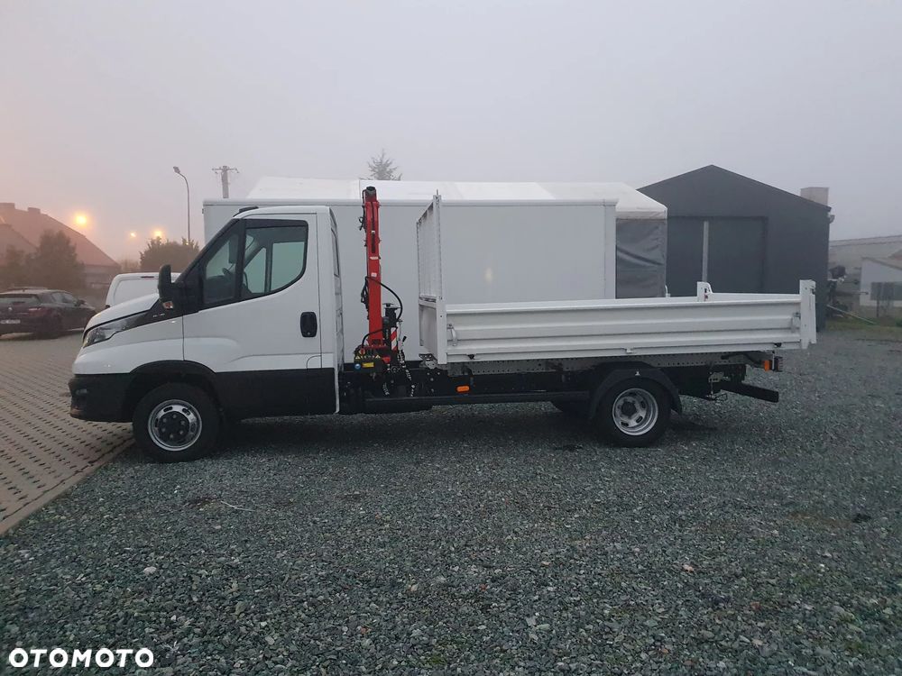 Iveco 50/35c skrzynia, wywrotka 4,2m, HDS, żuraw, komunalna, kaucyjna - 34