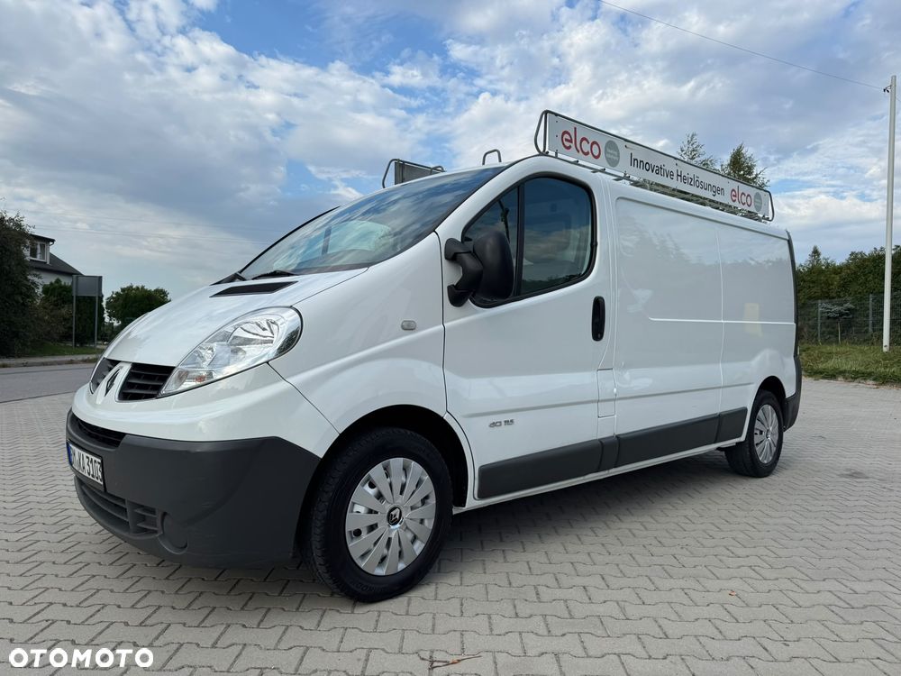 Renault TRAFIC L2H1 LONG Długi Furgon 3os. Serwis Hak Super Stan NISKI PRZEBIEG - 1