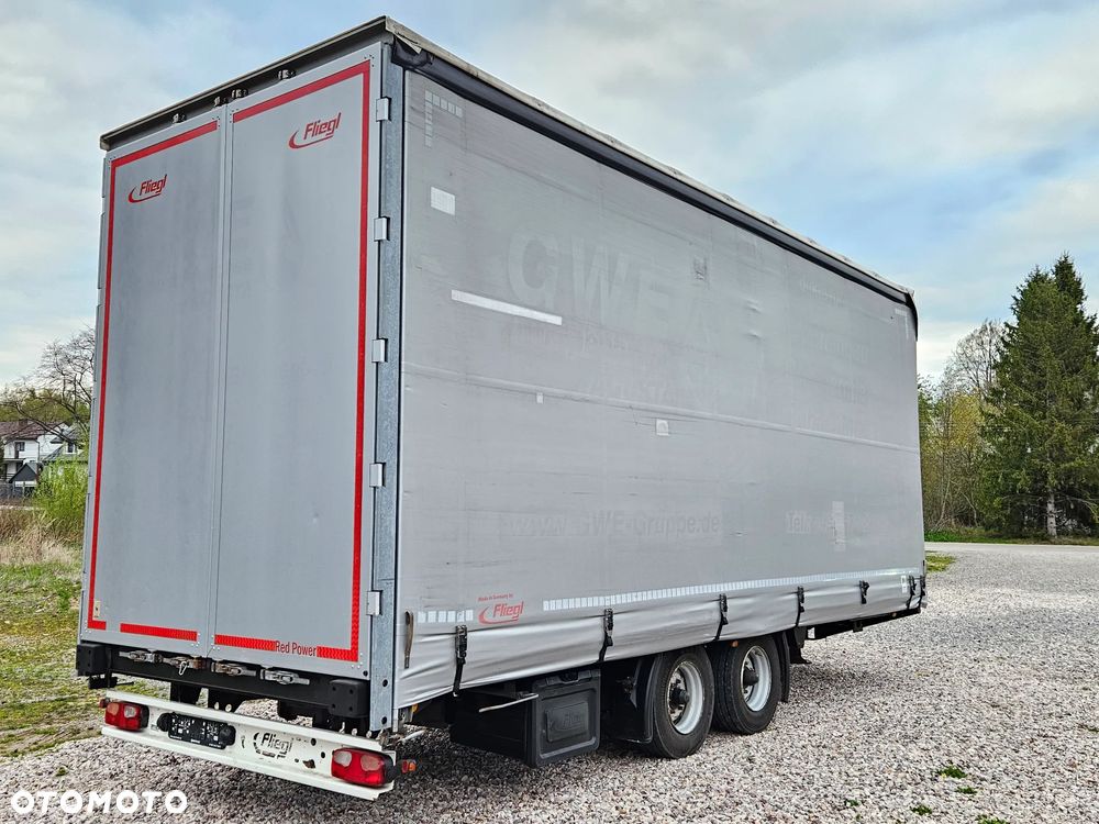 Fliegl PRZYCZEPA CIĘŻAROWA / TANDEM / 2 OSIE / 18 PALET / GÓRNY REGULOWANY SPRZĘG / 11800DMC / 8 TON ŁADOWNOŚĆ - 5