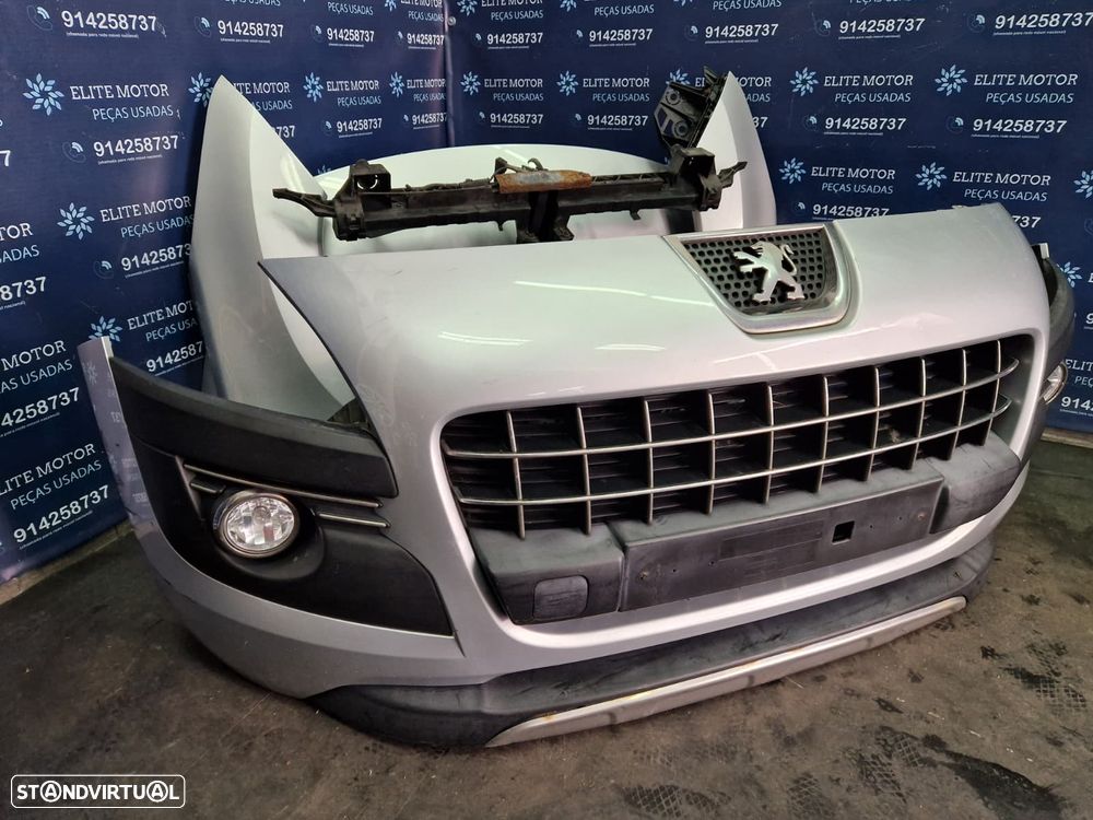 Frente completa usada PEUGEOT 3008 1.6 HDI capot parachoques oticas guardalamas radiador - 5