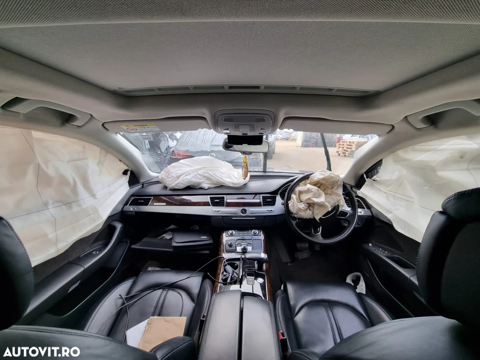 alternator electromotor  usa portiera stanga dreapta fata spate stop tripla haion portbagaj bara spate Compresor Panou comanda AC clima Calorifer radiator caldura Audi A8 4H facelift, an 2016, motor 3.0 tdi cod CTBD, 263cp, cutie de viteze automata 4x4 cod NWJ - 5