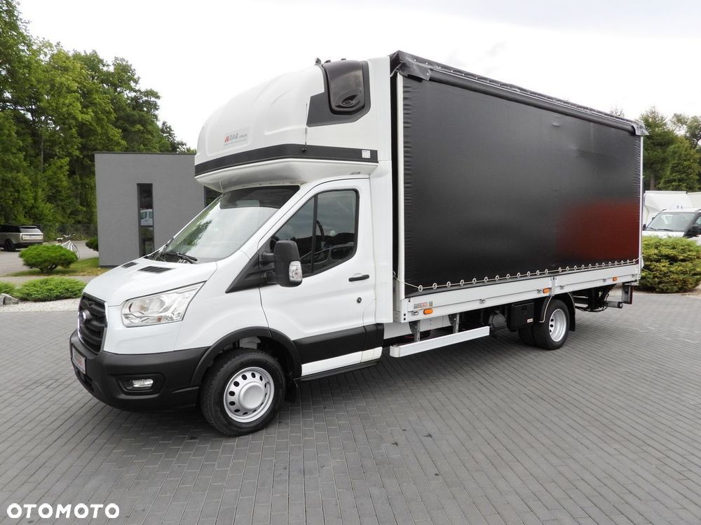 Ford TRANSIT PLANDEKA WINDA 10 PALET TEMPOMAT BLIŹNIACZE KOŁA KLIMATYZACJA  130KM - 20