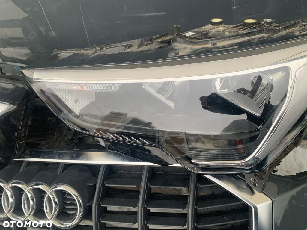 ZDERZAK MASKA LAMPA CHŁODNICE KOMPLETNY PRZÓD AUDI Q3 83A LED NOWY MODEL - 6