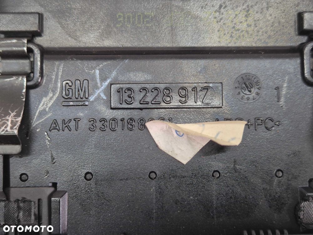 opel astra h kratka nawiewu nadmuchu konsoli pulpitu lewa kierowcy - 8