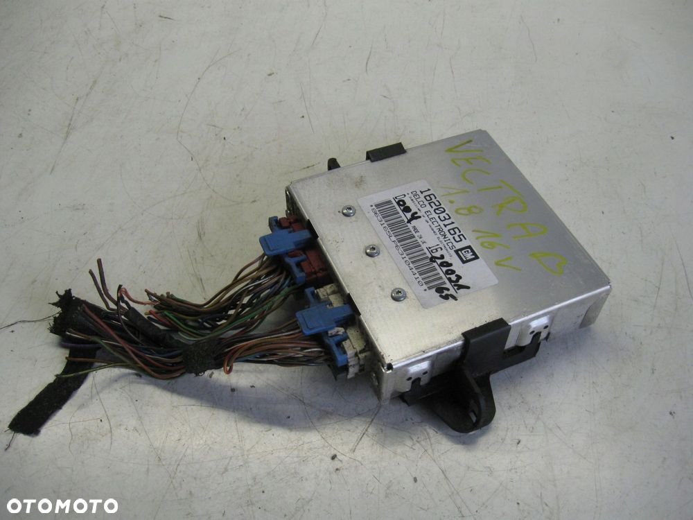 komputer silnika opel vectra b 1.8 16v 16203165 # - 1