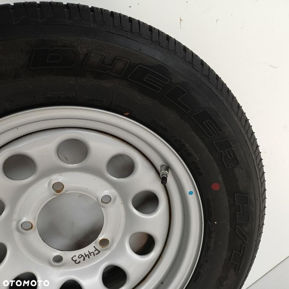 Koło dojazdowe zapas 5x139,7 15 Suzuki Jimny (F4463) - 5