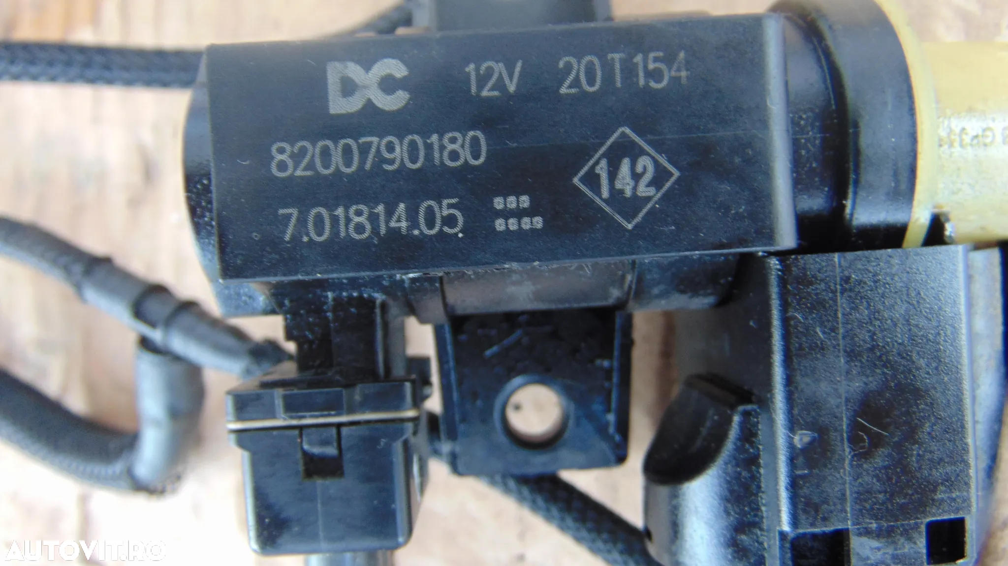 Supapa Vacuum Renault Master Trafic Fluence Kadjar electrovalva Dacia Duster megane 3 4 solenoid Ni - 2