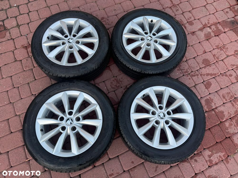 FELGI ALUMINIOWE SKODA OCTAVIA III 16 CALI 5X112 ET 46 5E0601025BA