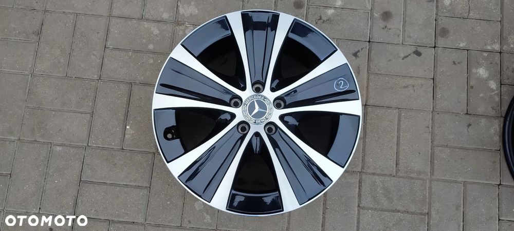 FELGI ALUMINIOWE 5x112 2x8Jx18 CALI ET43 fi 66,6 STOPNIOWANE 2x9J 18 CALI ET 52,5 MERCEDES W 213 4 SZTUKI KOMPLET - 4
