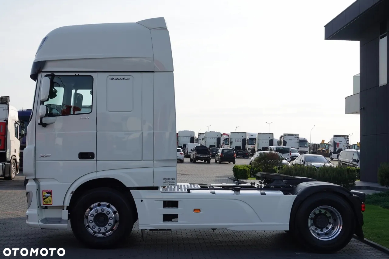 DAF XF 480 / SUPER SPACE CAB / KLIMA POSTOJOWA / ALUFELGI / 2020 ROK / PO KONTRAKCIE SERWISOWYM - 5