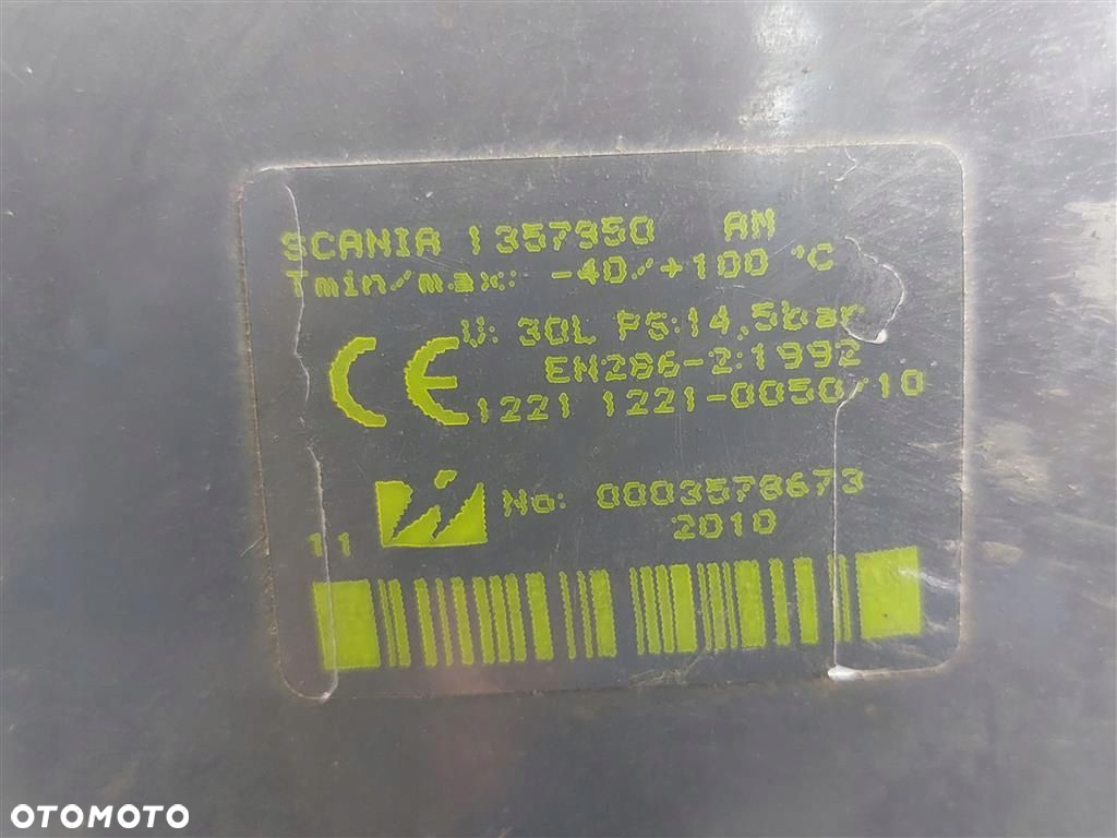 Zbiornik powietrza Scania R440 XPI 30 LITRÓW EURO 5 1357950 1385166 - 3